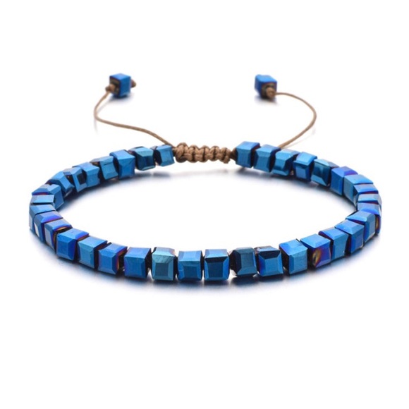 Jewelry - 1 Glass Crystal Stone Beaded Bracelet